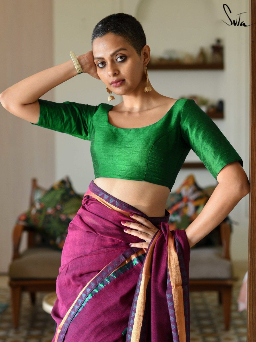 Emerald Haze Blouse | Suta
