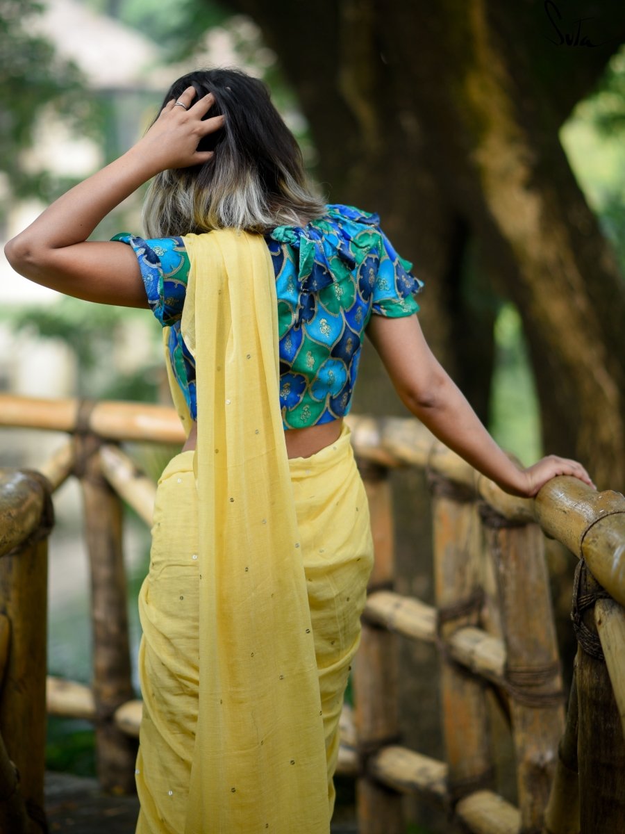 Lemon Yellow Chumki| Suta